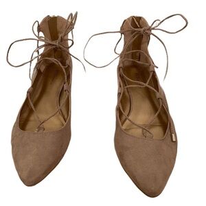 BCBGENERATION TIE UP FLATS